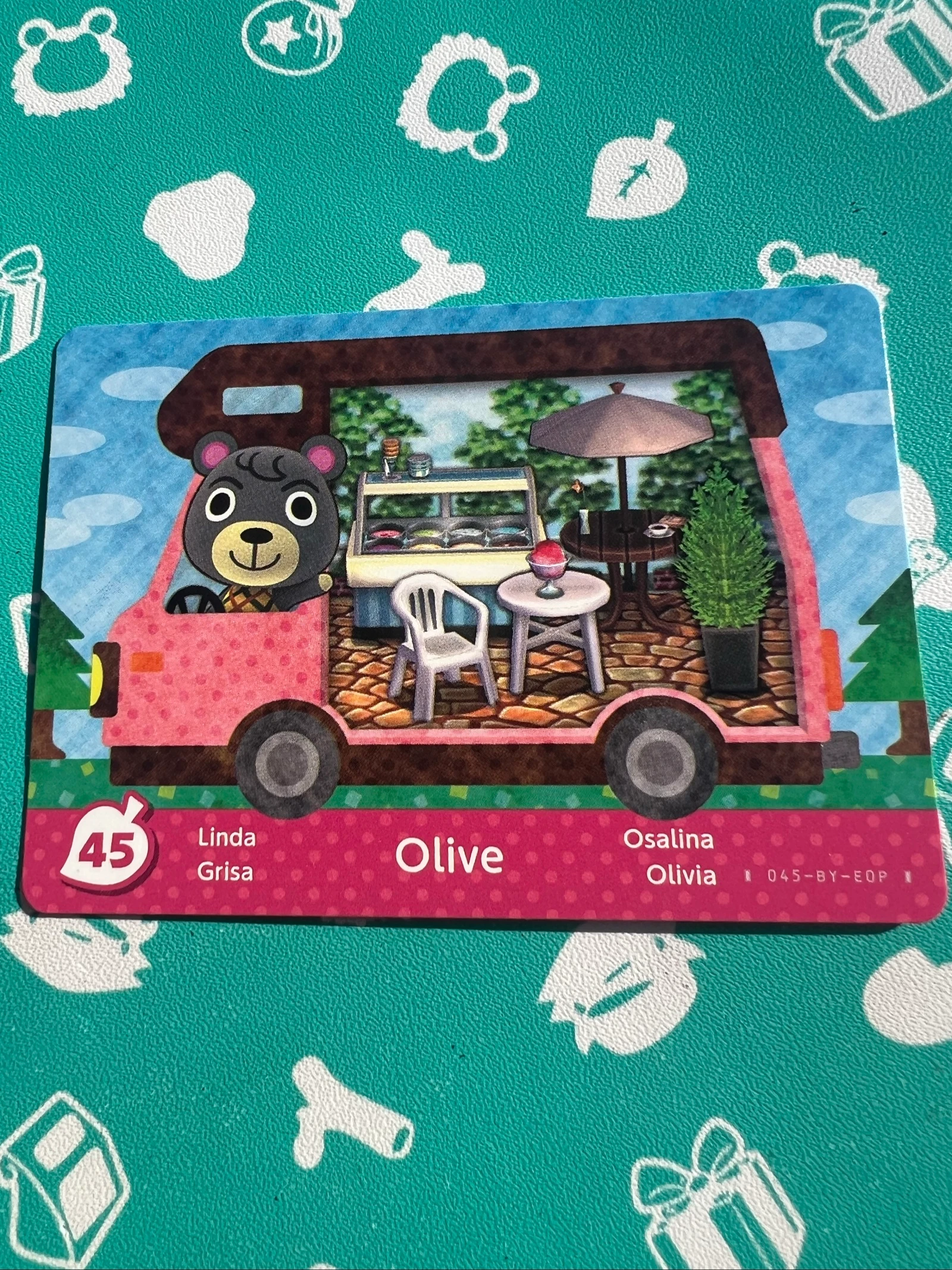Carte amiibo de Grisa